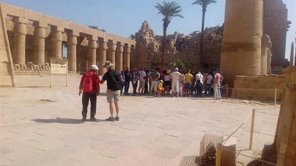 وصول 170 سائحا ألمانيا إلى الأقصر