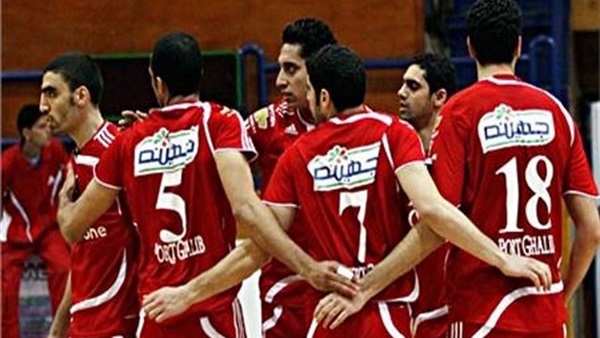 الاهلى يهزم سبورتنج فى نهائيات دورى الطائرة