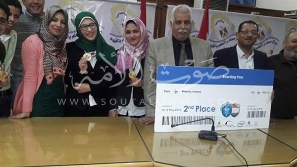 «تعليم الفيوم» يكرم ثلاثي أوائل مسابقة «إيسف» 