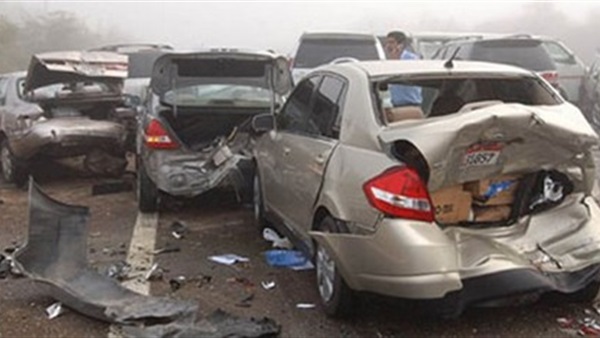 مصرع 10 وإصابة 42 آخرين في حوادث متفرقة بعدة محافظات