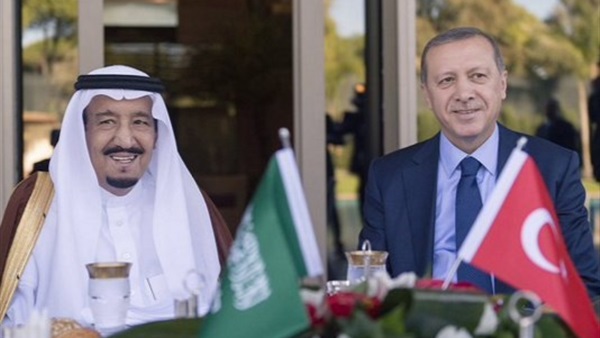 أردوغان والملك سلمان بحثا الوضع في سوريا عبر الهاتف