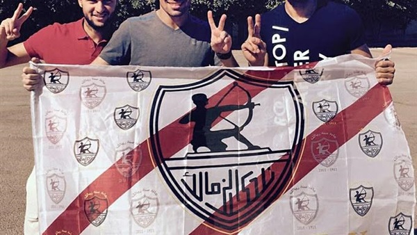 بالصورة.. أحمد عيد يحتفل بفوز الزمالك  