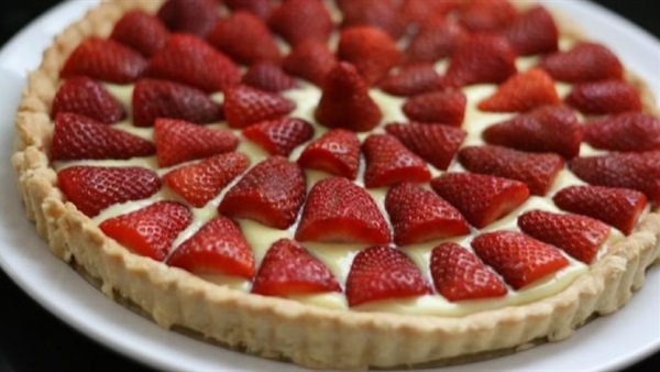 تعلمى تارت الفراولة من منزلك 