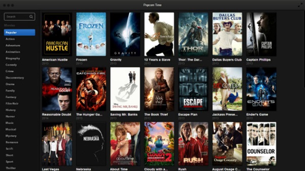 Popcorn time لمشاهدة الأفلام مجانًا يعود للعمل مجددًا