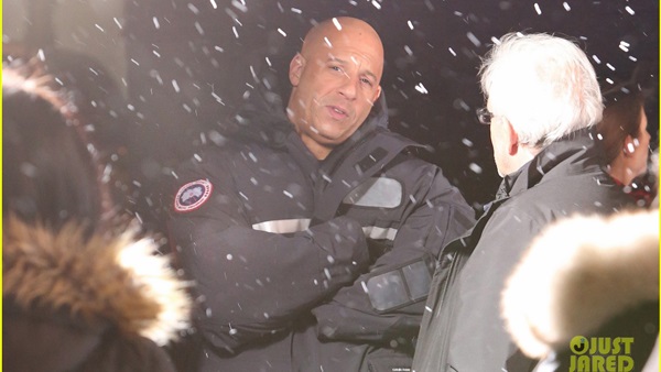 بالصور.. كواليس فان ديزل في "The Return of Xander Cage"