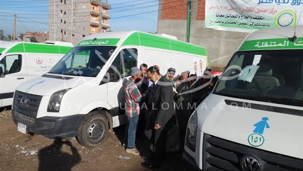 رئيس مدينة الحامول بكفر الشيخ يتفقد حملة فيروس سي