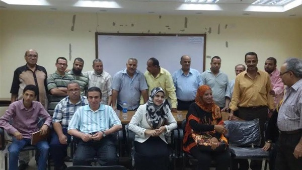بالصور..أشرف عكاشة رئيساً لمجلس  إدارة نادي أدب أسيوط  