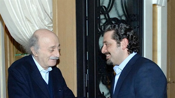 جنبلاط والحريري يؤكدان ضرورة انتخاب رئيس للبنان