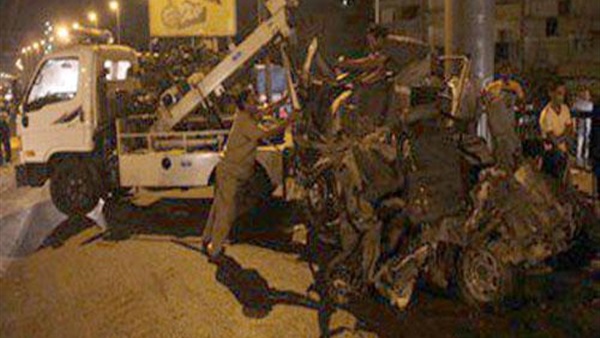 تفاصيل المعاينة الأولية لحادث الطريق الدائرى بالمعادى