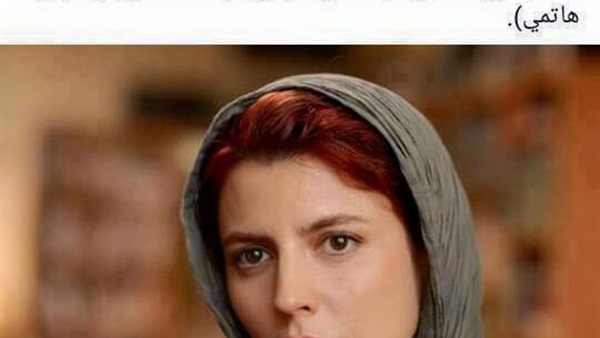  الإيرانية "ليلى هاتمى" تتخلى عن الحجاب 