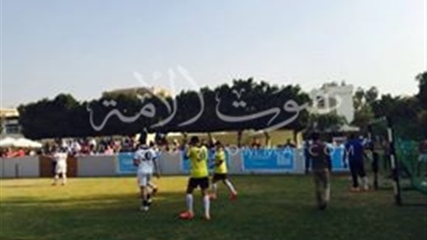 بالصور.."بيبسيكو" ترعى مباراة لكرة القدم للمكفوفين