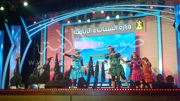 بالصور.. طلاب عين شمس يعرضون ملامح الشخصية المصرية «إبداع 4»