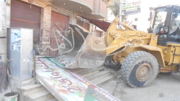 بالصور..رفع 475 طن مخلفات وتحرير 24 محضر إشغال بأبنوب