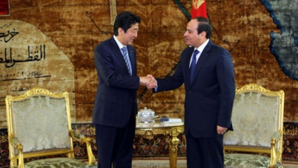 «السيسي»: مصر تشهد ثورة اقتصادية.. ونتطلع لتعاون ياباني