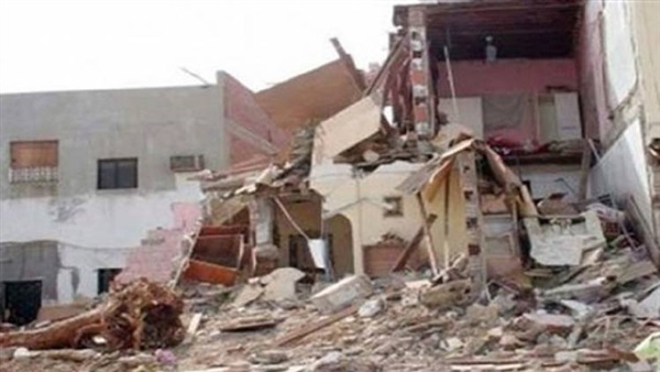 انهيار 3 منازل وتصدع 2 آخرين فى «أخميم» بسوهاج 