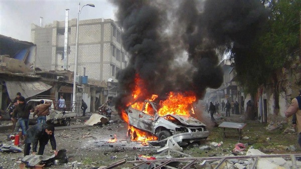 إصابة 9 أشخاص فى انفجار  سيارة مفخخة بتركيا 