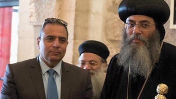 وصول الأنبا أنطونيوس مطران الكرسى الأورشليمى القدس