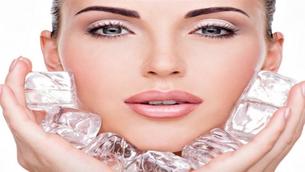 6 فوائد لأستخدام الثلج على البشرة 
