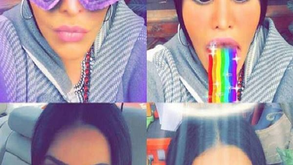 شاهد..أحلام تخيف رواد «انستجرام» بصورة غريبة  