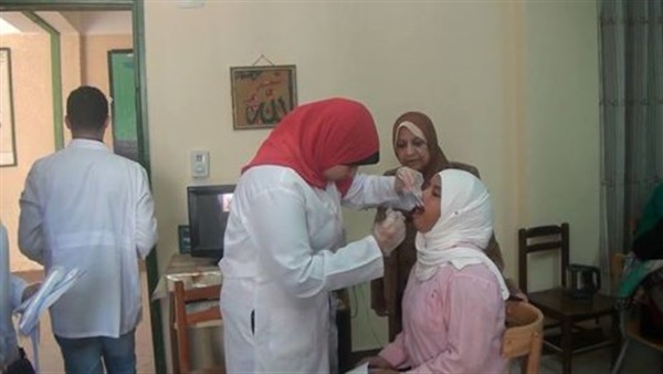 الكشف على 750 تلميذ بقافلة طبية بالفيوم 
