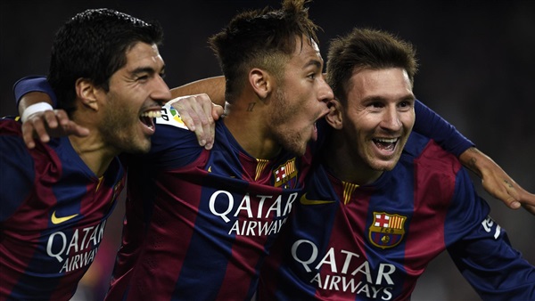 ثلاثي برشلونة المرعب في نادي الـ"100" هدف