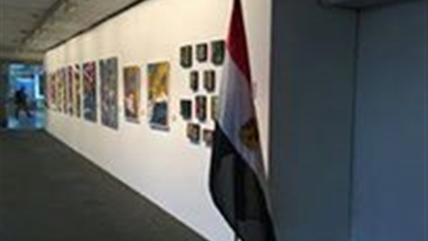 أعمال فنية لمصريات في معرض اليونسكو أحتفالاً باليوم العالمى للمرأة