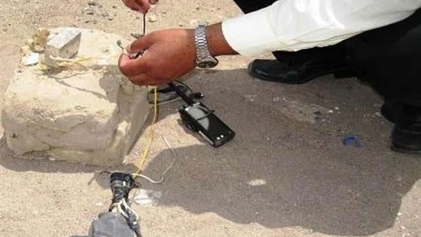 تفكيك 3 عبوات هيكلية  قبل انفجارها بكفر الشيخ