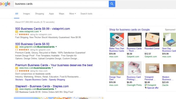 «جوجل» تغير طريقة عرضها للاعلانات 