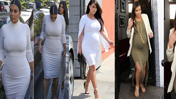 بالصور.. كيم كارديشيان تعتبر حملها الثانى التجربة الاسوأ بحياتها   
