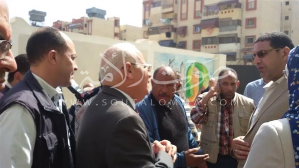 بالصور.. تفاصيل زيارة محافظ بورسعيد لمدرسه الشهيد محمد صبرى