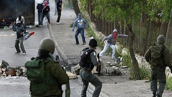 إصابات فلسطينيين خلال مواجهات مع الاحتلال برام الله