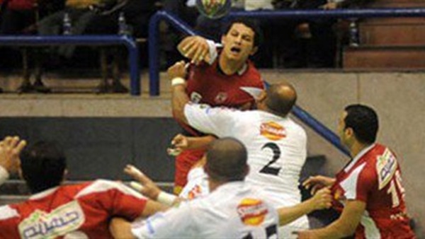 فوز الاهلى والزمالك فى دورى اليد لمواليد 98