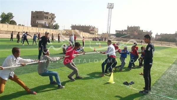 بالصور..«الشباب والرياضة » تنظم مهرجان الألعاب الشعبية بمطروح