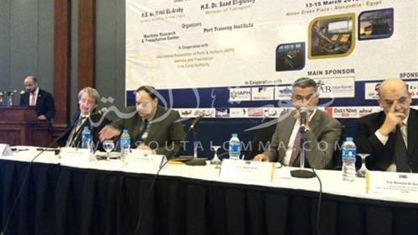 بالصور..بدء فاعليات اليوم الثانى من مؤتمر النقل البحري بالإسكندرية