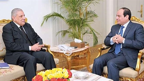 السيسي يناقش مع محلب  الاوضاع الحالية للبلاد 