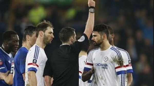 الاتحاد الانجليزي لكرة القدم يتهم دييجو كوستا بسوء السلوك 