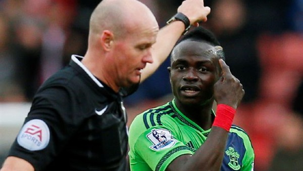 الاتحاد الانجليزى لكرة القدم يلغى طرد «ماني» بعد قبول طعن ساوثامبتون