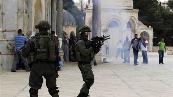 إصابة عدد من الفلسطينيين   في مواجهات مع الاحتلال الإسرائيلي 