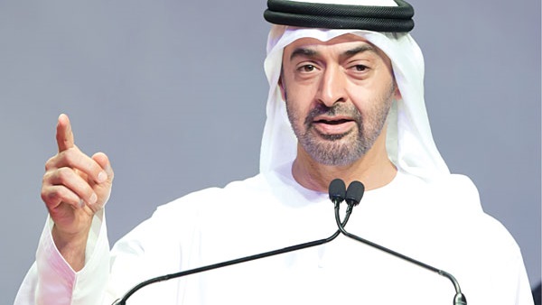 "آل نهيان" يؤكد على وقوف الإمارات إلى جانب الشرعية في اليمن  