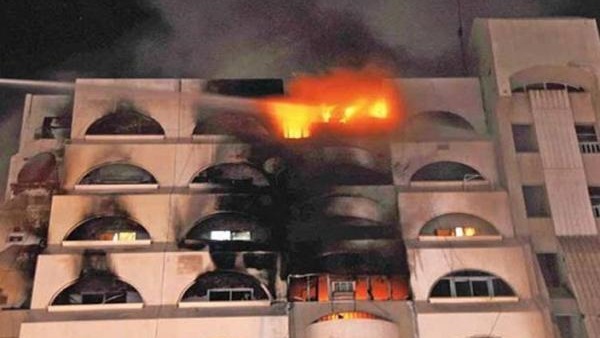 إصابة 3 أشخاص جراء نشوب حريق في شقة سكنية بالغردقة