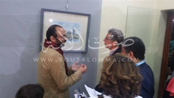 جابر خوري يفتتح معرض «نكهة الأرض» بالأقصر