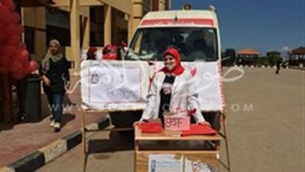 «جامعة الدلتا» تستكمل حملات التوعية بأهمية التبرع بالدم 
