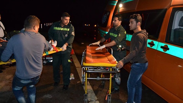 إصابة 6 أشخاص في حادث تصادم بالمنيا 