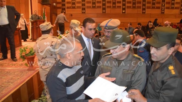 بالصور.. «المحاربين القدماء» تكرم شهداء الجيش والشرطة بالمنيا