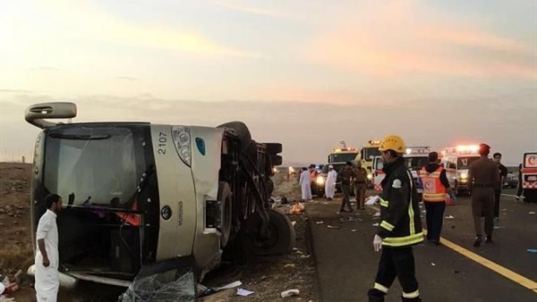 ارتفاع عدد الضحايا المصريين فى حادث السعودية لـ 20 معتمرا