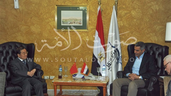 بالصور.. «الجيوشي» يلتقي بالسفير الصيني لتوضيح سبب إلغاء بعض الاتفاقيات