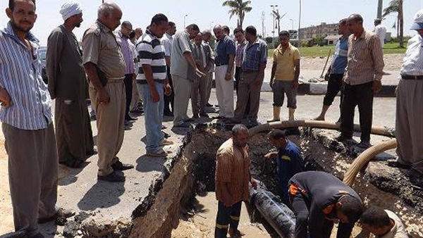 «مياه القناة » تكشف أسباب ضعف المياه بـ«العقادة»