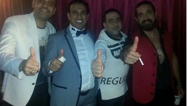 بالصورة.. أمير كرارة داخل كواليس «الطبال»