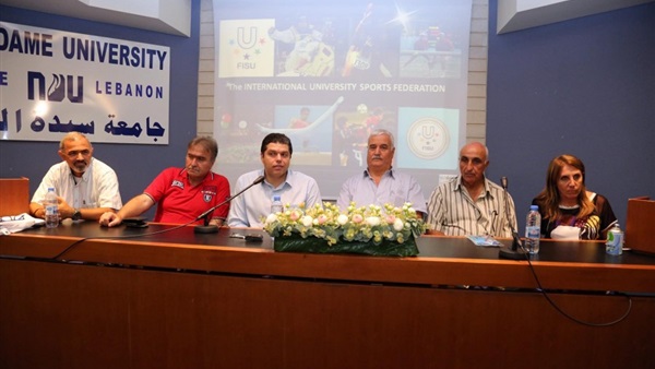 مناصب عربية ودولية لمسؤولي الاتحاد الرياضي اللبناني للجامعات