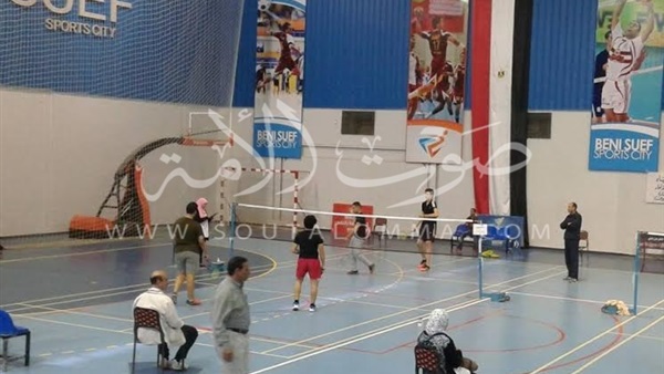 بالصور.. بني سويف تستضيف بطولة الجمهورية للريشة الطائرة